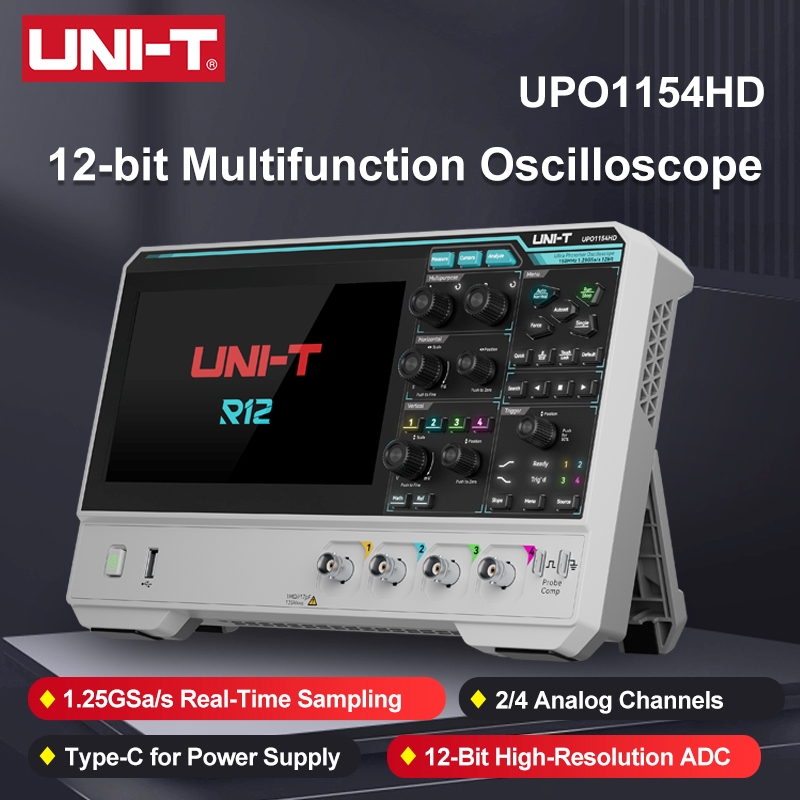 Oscilloscopio UNI-T UPO1154HD  - Signal Generator Spectrum Analyzer recensione e prezzo