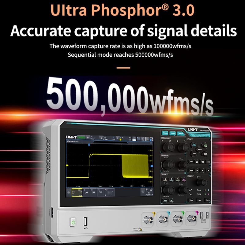 Oscilloscopio UNI-T UPO1154HD  - Signal Generator Spectrum Analyzer recensione e prezzo