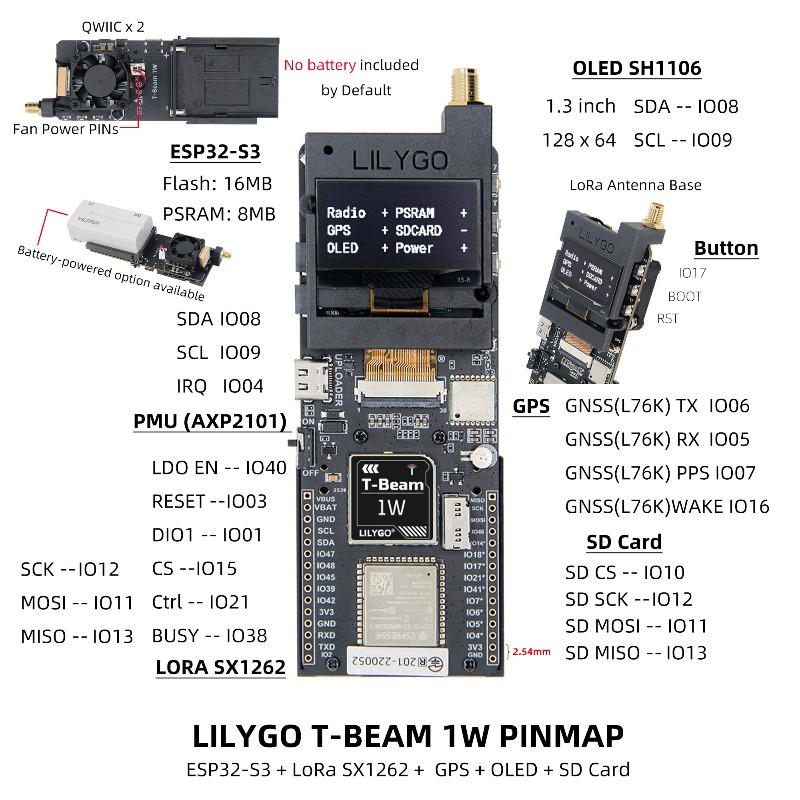 LILYGO ®   Scheda di Sviluppo  - Esp32 S3 Development Board Lot recensione e prezzo